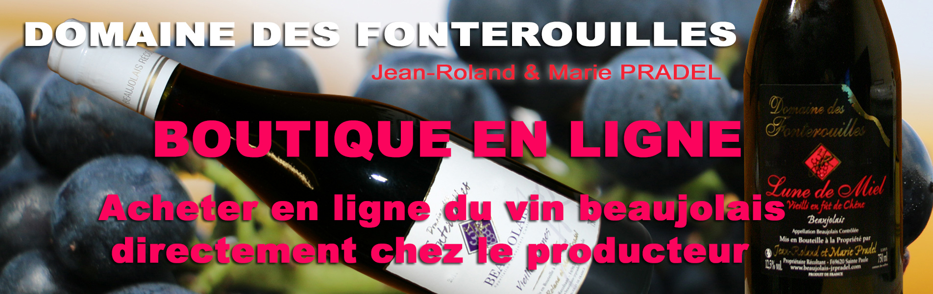 BOUTIQUE EN LIGNE 