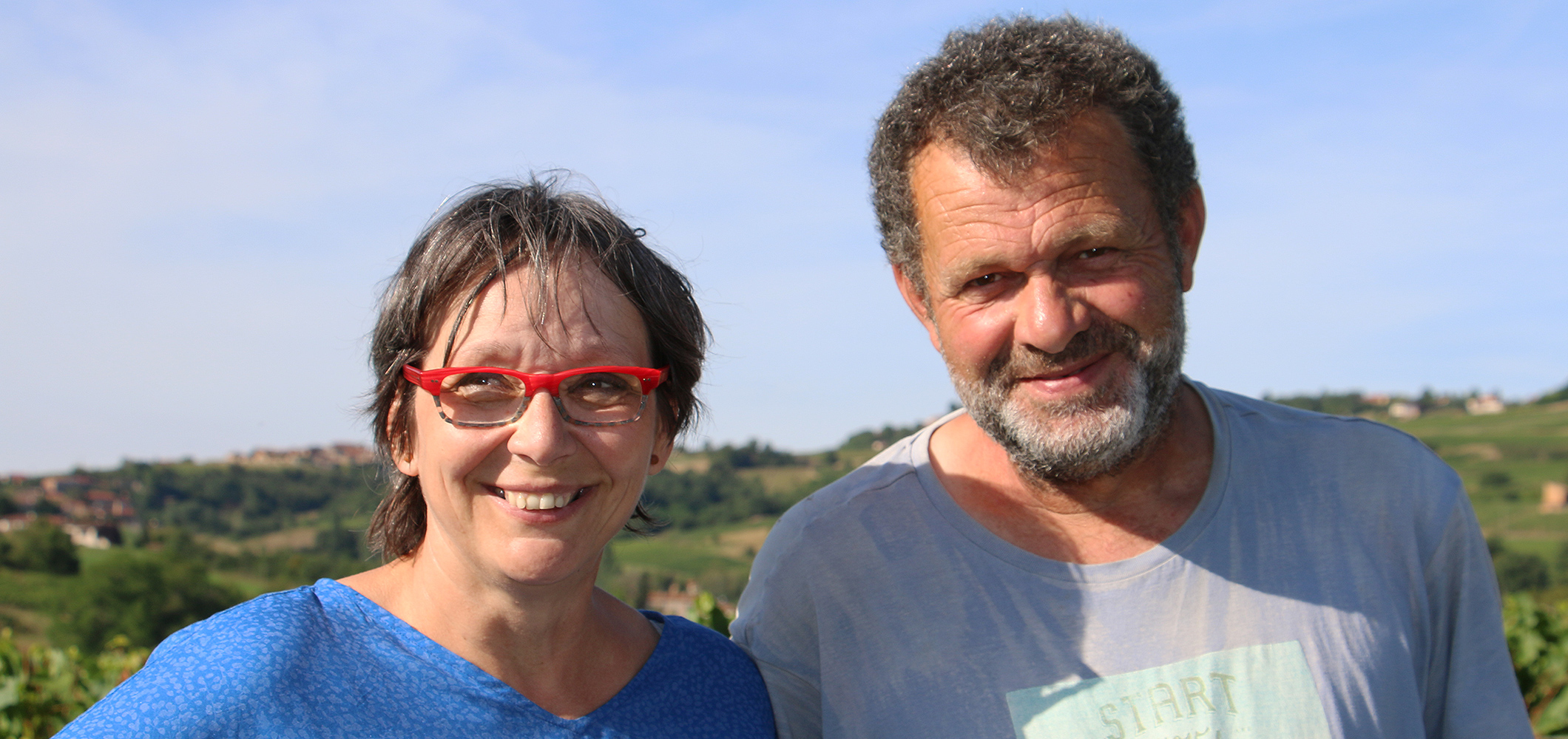 Marie et Jean-Roland PRADEL du Domaine des Fonterouilles